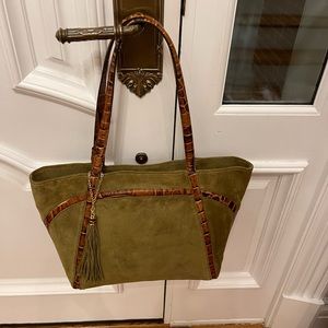 NWT Brahmin Sharon Sued Tote